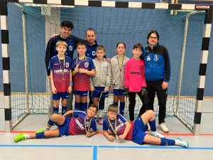 6. Platz bei der Hallenkreismeisterschaft