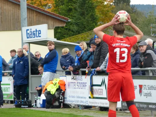 12.10.2024 SV 1921 Walldorf vs. VfR Bad Lobenstein